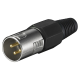 XLR STECKER 3-Pin