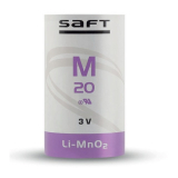 SAFT M20 LiMnO2 Zelle