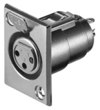 XLR Einbaubuchse 3-Pin