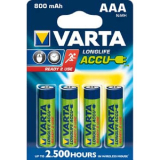 VARTA R2U 800mAh AAA 4er