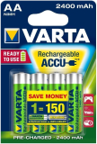 VARTA R2U 2400mAh AA 4er